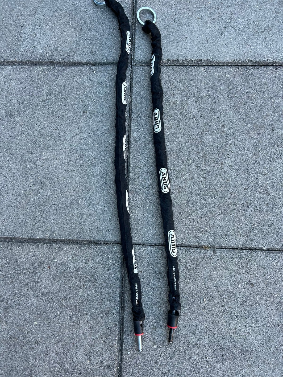 2x ABUS D 58292 Wetter insteekketting, Ophalen of Verzenden, Gebruikt