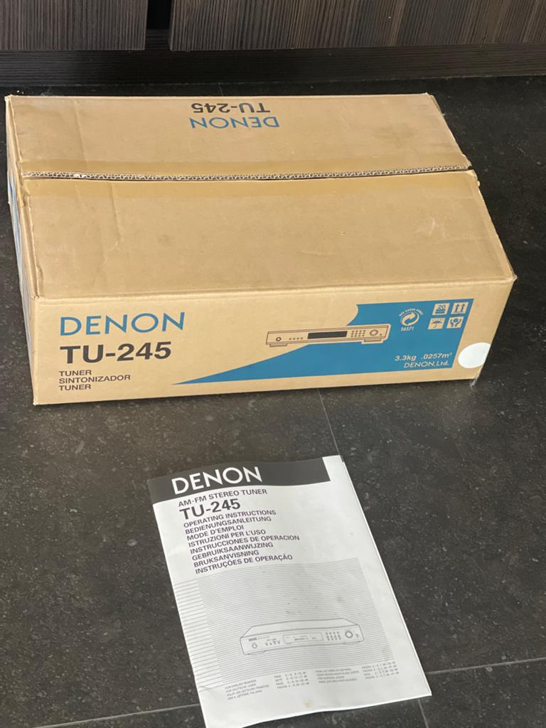 Denon TU-245 AM-FM Stereo Tuner - Nieuw in doos, Ophalen, Nieuw, Analoog