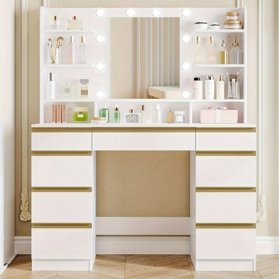 Kaptafel – Make-Uptafel – Toillet – Verzorgingstafel, Corvance B.V., Verzenden, Nieuw, Corvancebol@gmail.com