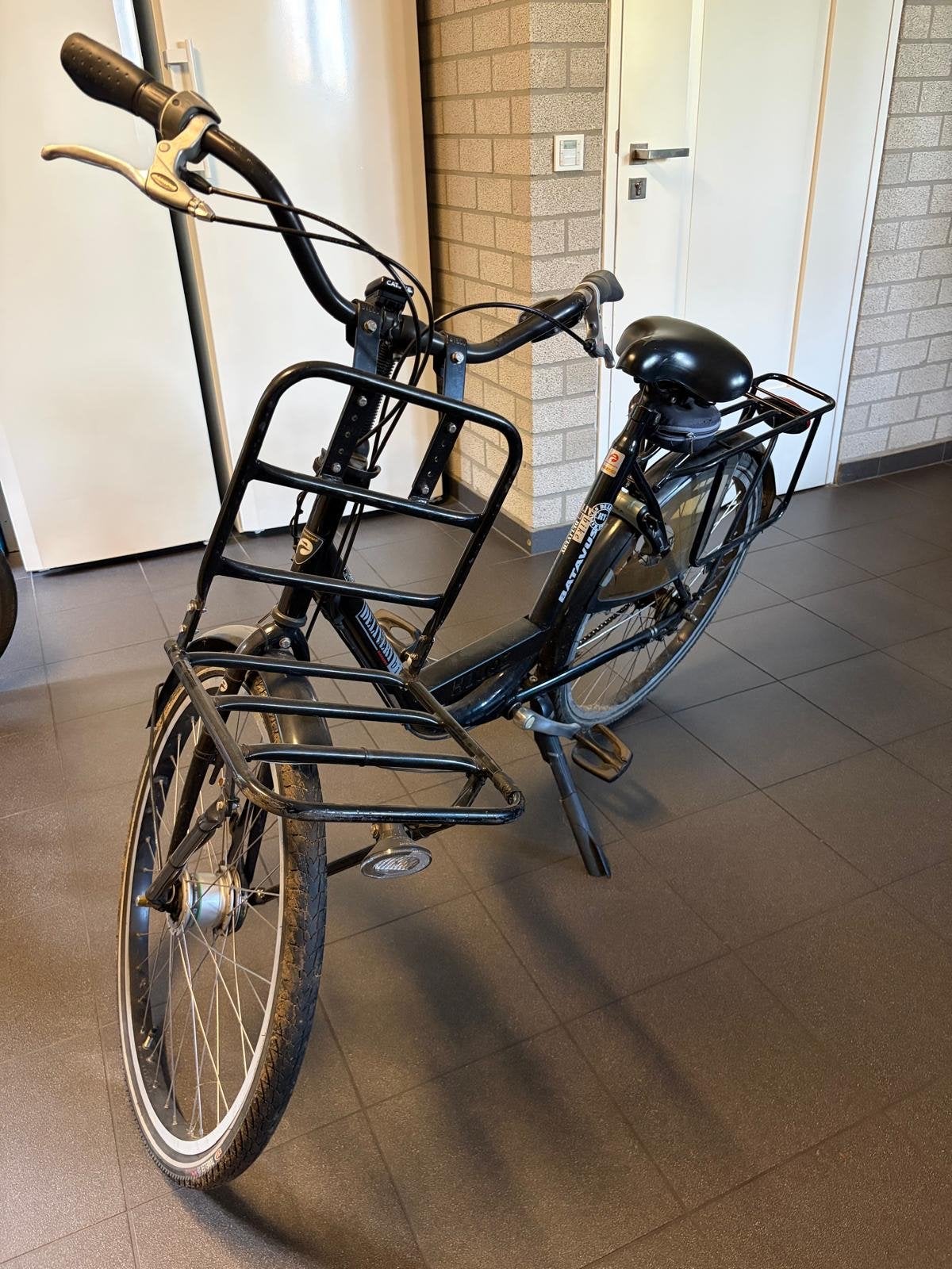 Batavus H1892 Transportfiets - Zwart, Ophalen, Gebruikt, Batavus, Versnellingen