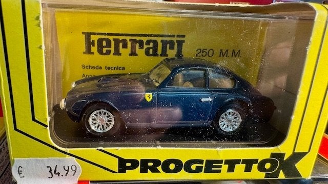 Coelianmodels, Progetto K, Ferrari 250 M. M., 1/43, € 34,99, Hobby en Vrije tijd, Ophalen of Verzenden, Nieuw, Auto, Overige merken