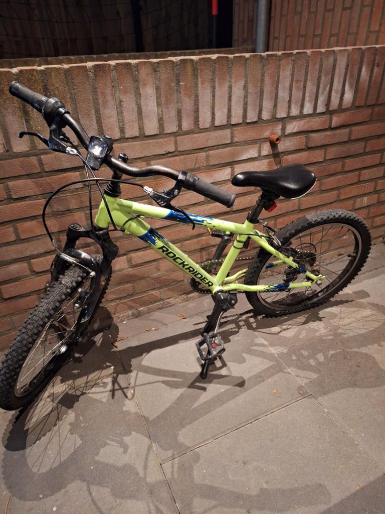 Rockrider 20 ich fiets mountenbike, Fietsen en Brommers, Fietsen | Crossfietsen en BMX, Ophalen of Verzenden, Staal, 20 tot 24 inch