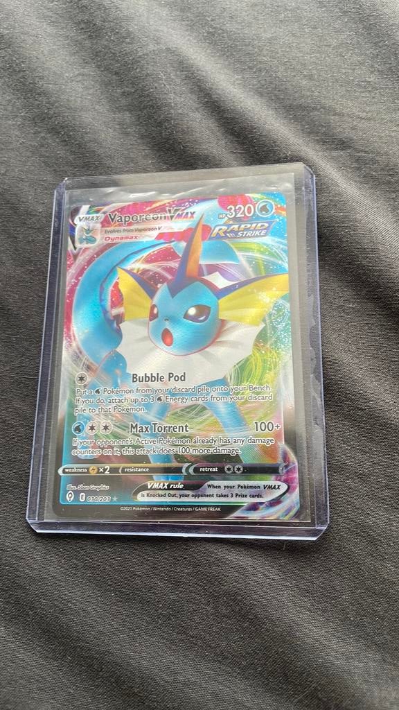 Pokemon kaart vmax, Ophalen, Zo goed als nieuw