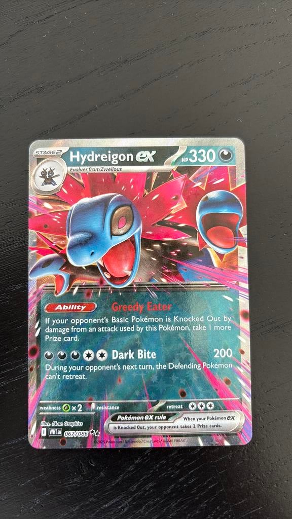 Hydreigon EX 067/086 White Flare, Ophalen of Verzenden, Nieuw