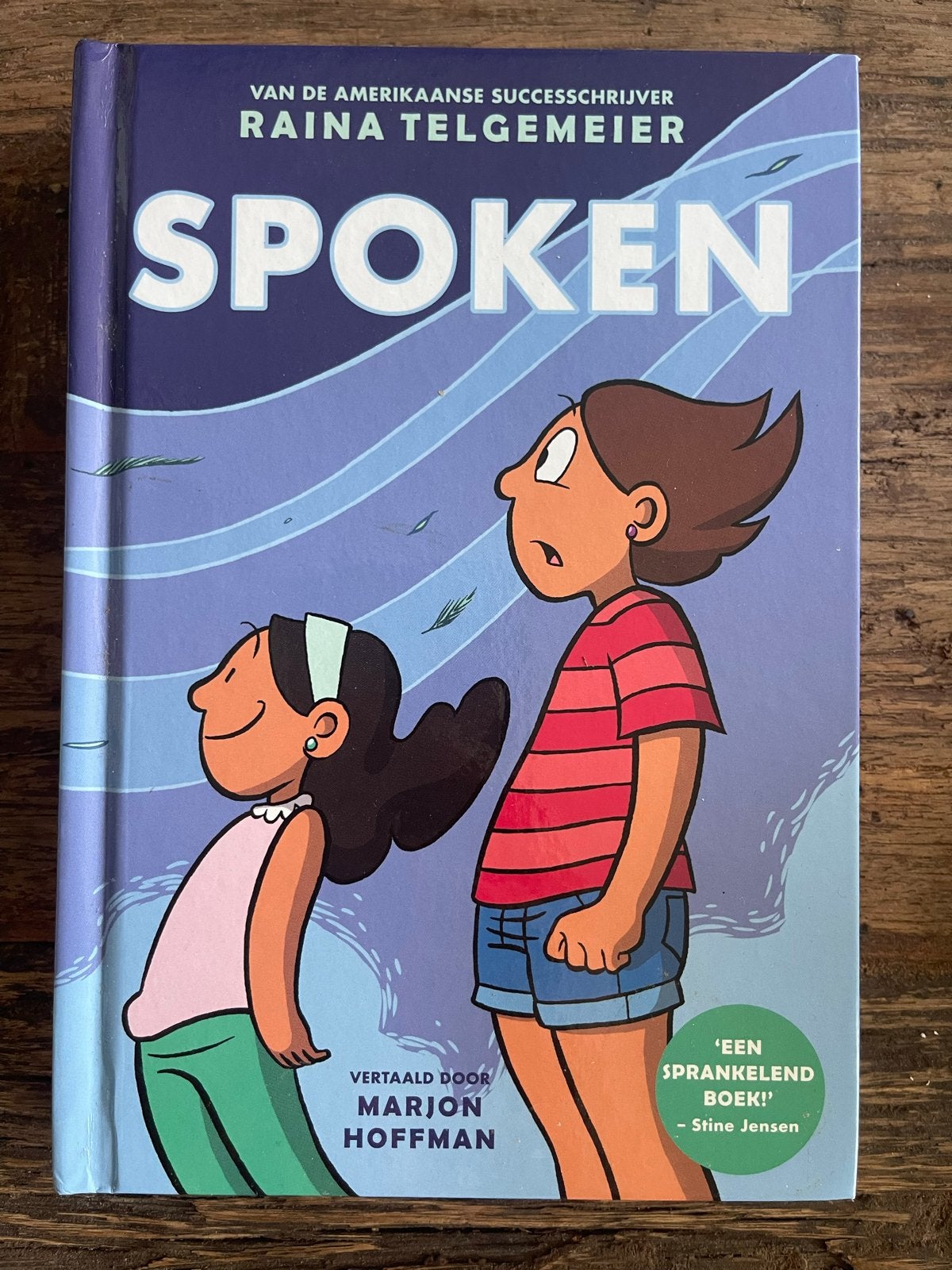 Spoken - Raina Telgemeier (Graphic Novel), Ophalen of Verzenden, Gelezen, Fictie