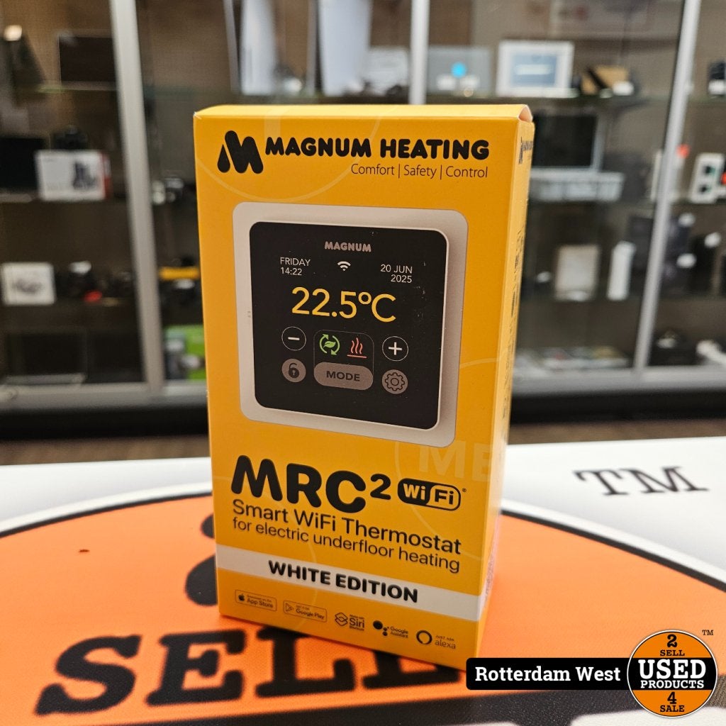MAGNUM MRC2 Wifi Smart Thermostaat Vloerverwarming - NEW, 3com, Gebruikt, Support@3com.com, 1501 Page Mill Road
Palo Alto, CA 94304
United States