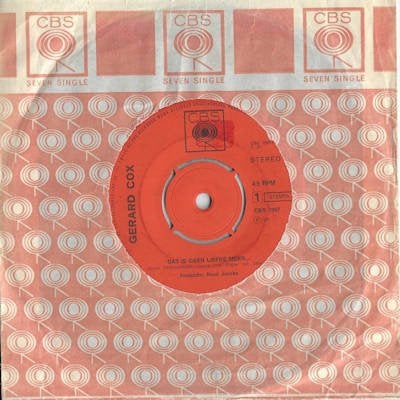 GERARD COX  1971  TOPKNALLER !! C1438, Ophalen of Verzenden, Gebruikt, 7 inch
