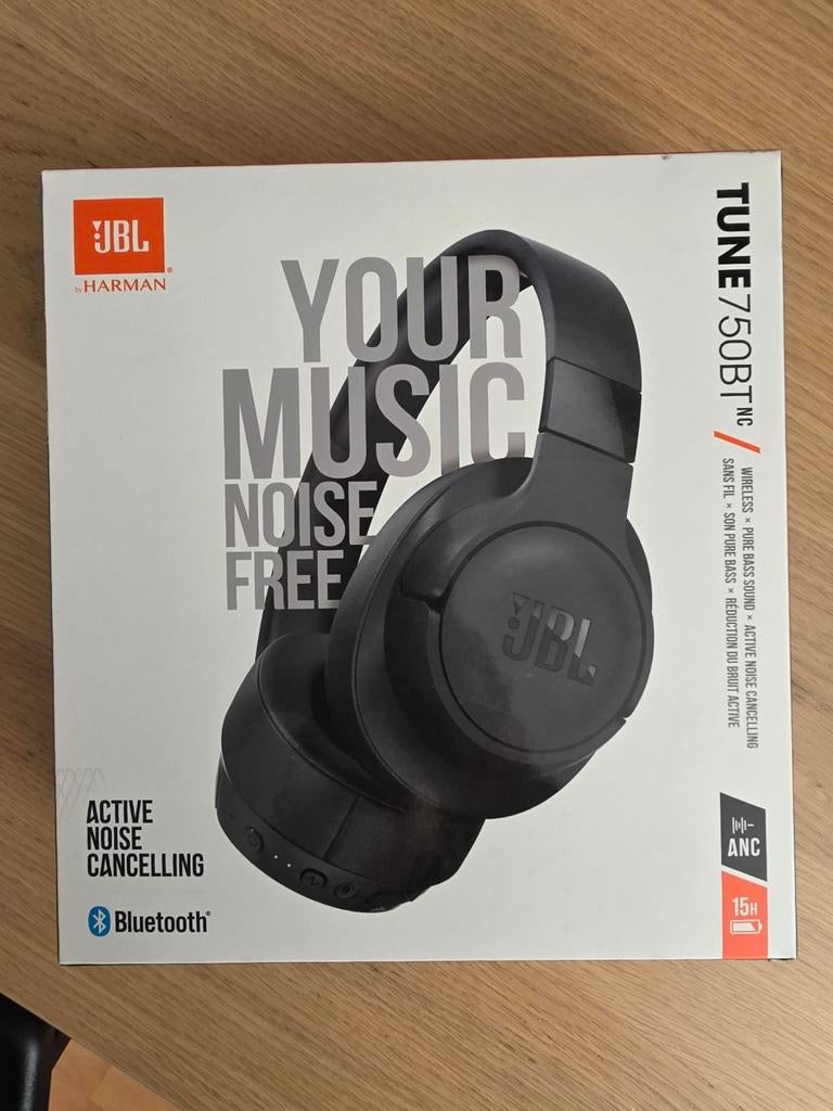 JBL Tune 750BTNC Draadloze koptelefoon met Noise Cancelling, Audio, Tv en Foto, Koptelefoons, Overige merken, Ophalen of Verzenden