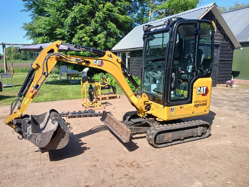Cat 301.6 301.8  sloop-sorteerfunctie Minikraan minigraver, Ophalen, Graafmachine
