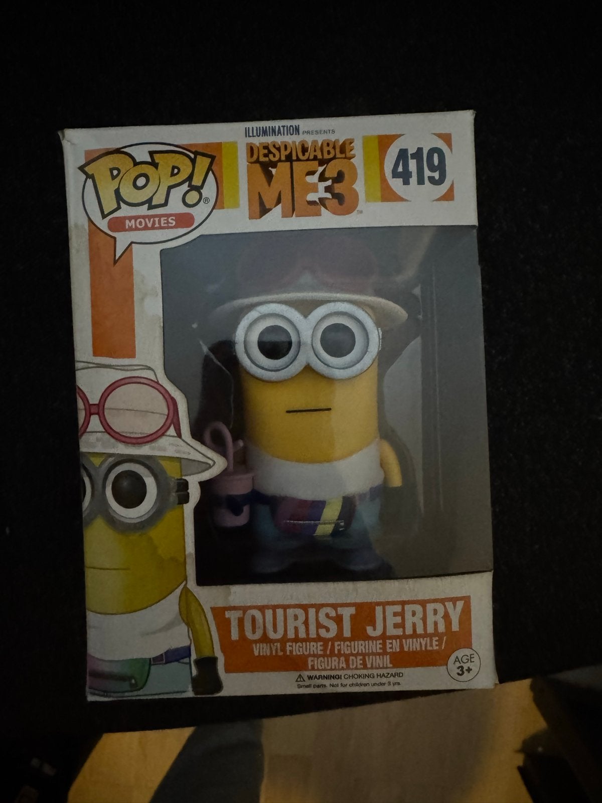 Funko Pop! Minions: Despicable Me 3 - Tourist Jerry #419, Ophalen of Verzenden, Nieuw