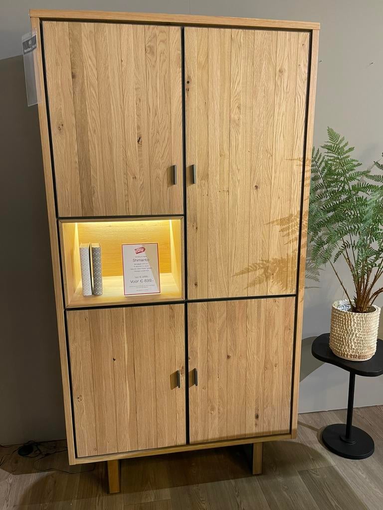 Shimanto bergkast Henders & Hazel, Huis en Inrichting, Kasten | Wandmeubels, Zo goed als nieuw, Minder dan 100 cm, Minder dan 150 cm