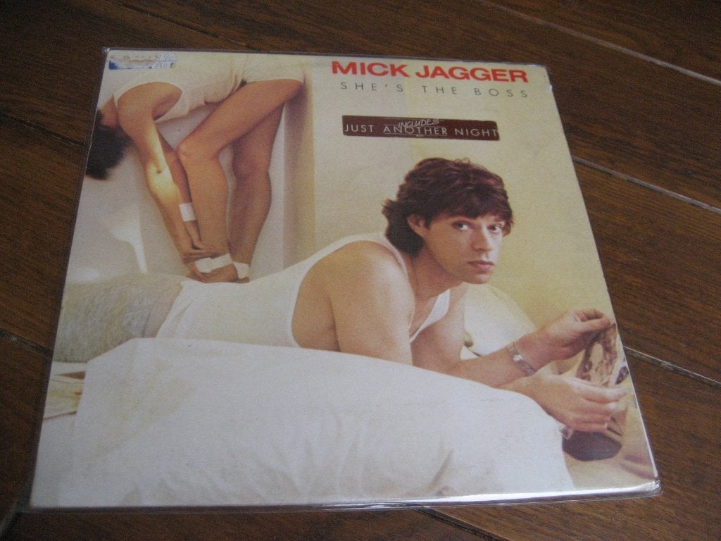 Mick jagger lp, Ophalen of Verzenden, Zo goed als nieuw, 12 inch, Poprock