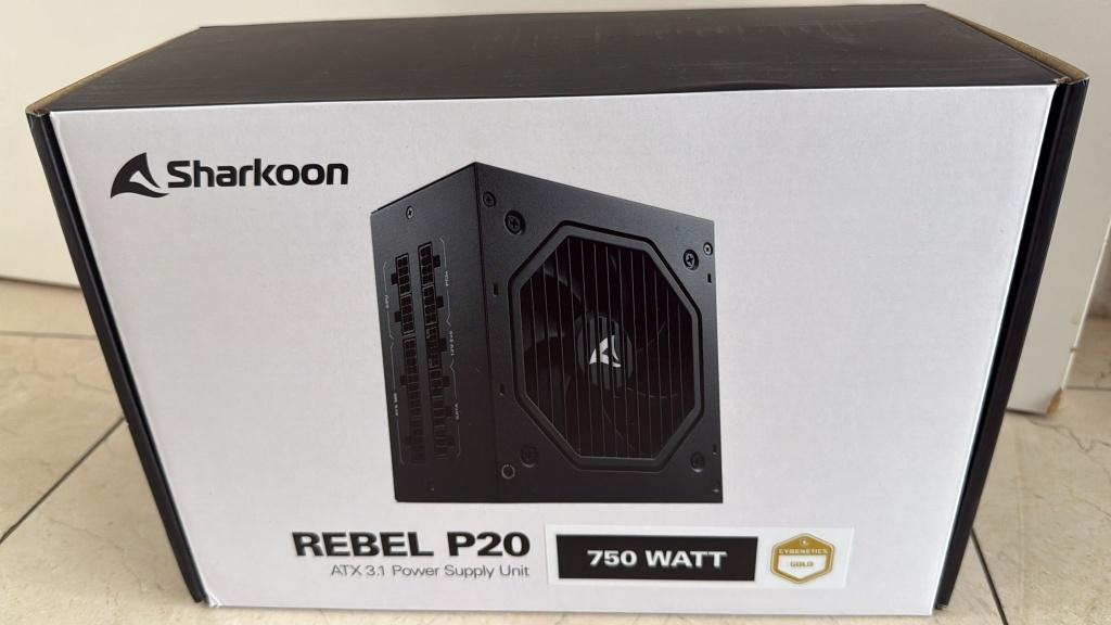 Sharkoon Rebel P20 750W ATX 3.0 PSU, Ophalen, Nieuw
