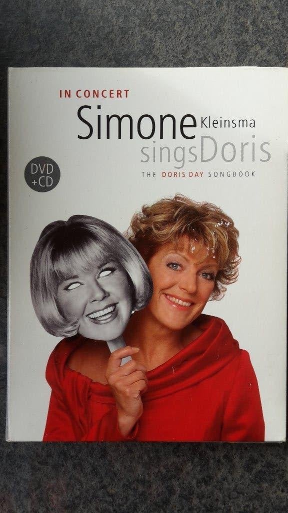 DVD en CD Simone Kleinsma - Sings Doris Day songbook, Cd's en Dvd's, Dvd's | Muziek en Concerten, Gebruikt, Bonusmateriaal, Inclusief boekje