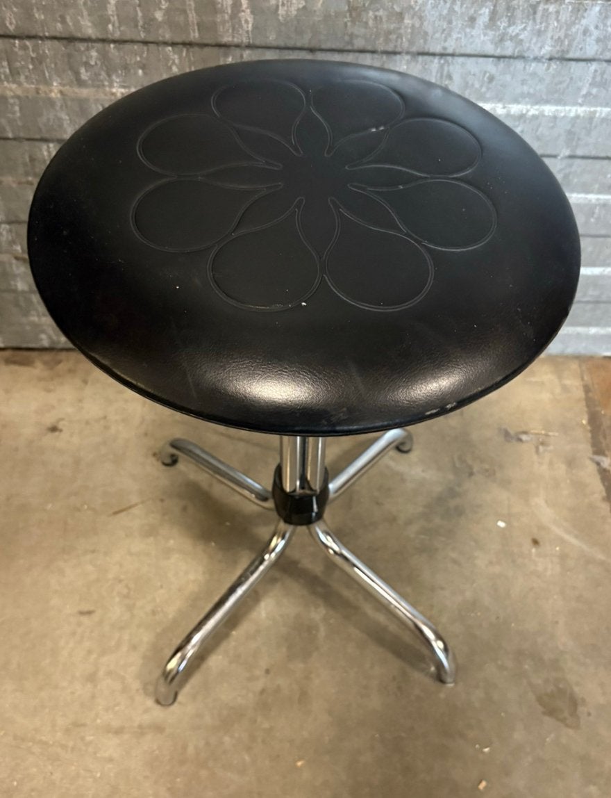Brabantia kruk met bloemdesign, Ophalen of Verzenden, Gebruikt, Overige materialen