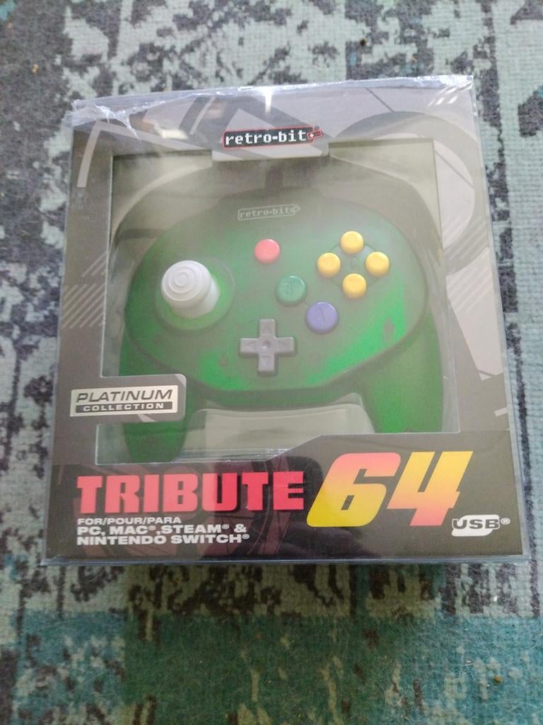 Retro-Bit Tribute 64 Controller, Ophalen of Verzenden, Switch, Overige controllers