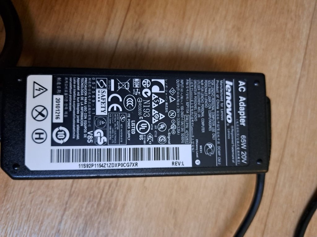 oplader, Computers en Software, Ophalen of Verzenden, Zo goed als nieuw, Lenovo