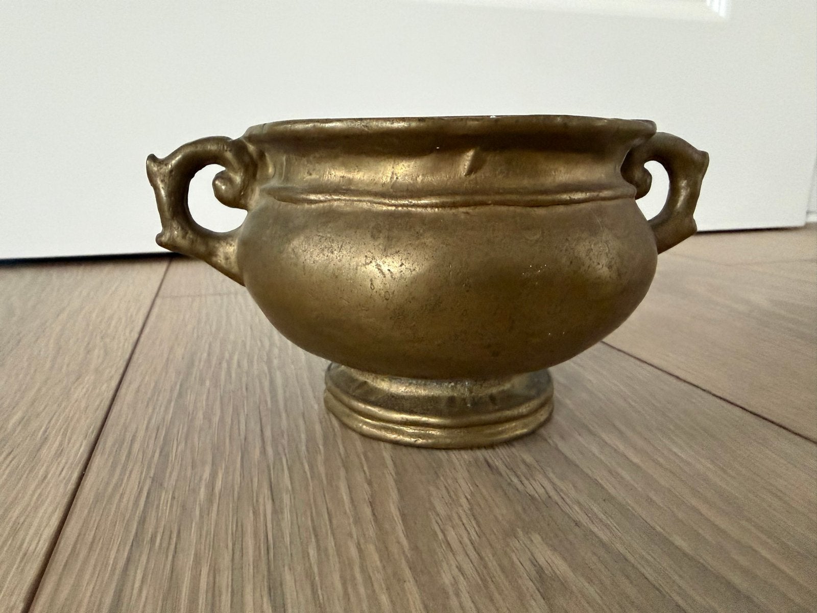 Antieke Bronzen Pot met Handvatten, Antiek en Kunst, Ophalen, Brons