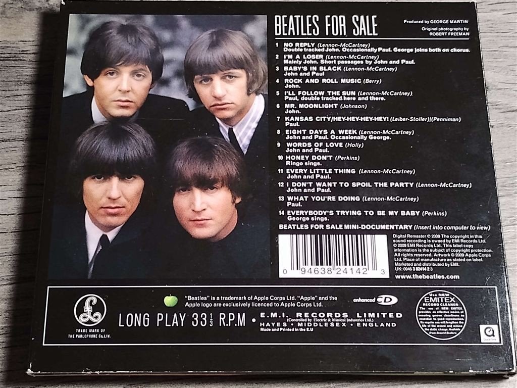 The Beatles ‎– Beatles For Sale [Digisleeve], Ophalen of Verzenden, Gebruikt