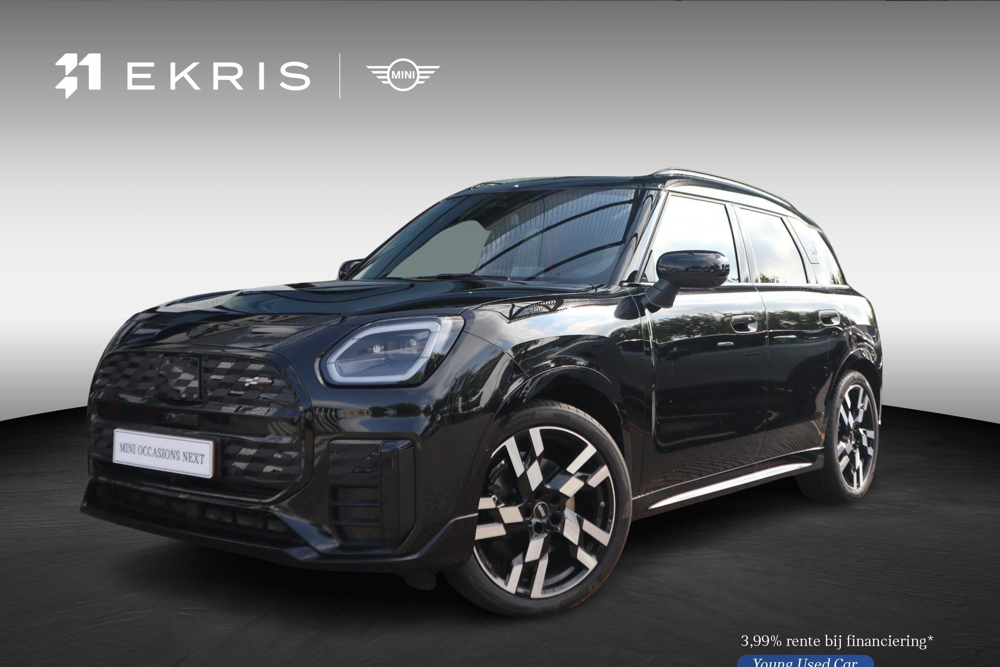 MINI Countryman SE ALL4 | John Cooper Works Trim + XL Pakket, Automaat, 467 km, Zwart, Countryman