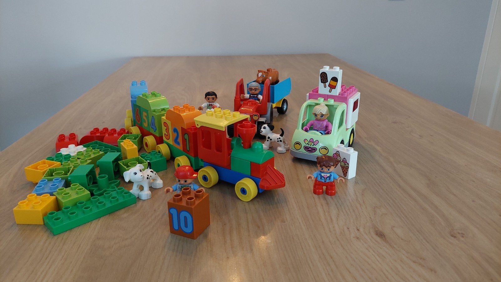 Lego duplo, Ophalen, Gebruikt