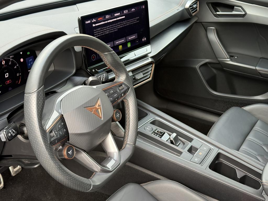 CUPRA Formentor 1.4 e-Hybrid VZ Performance | 19 " | Leer |, Auto's, Gebruikt, 4 cilinders, Formentor, Hybride Elektrisch/Benzine