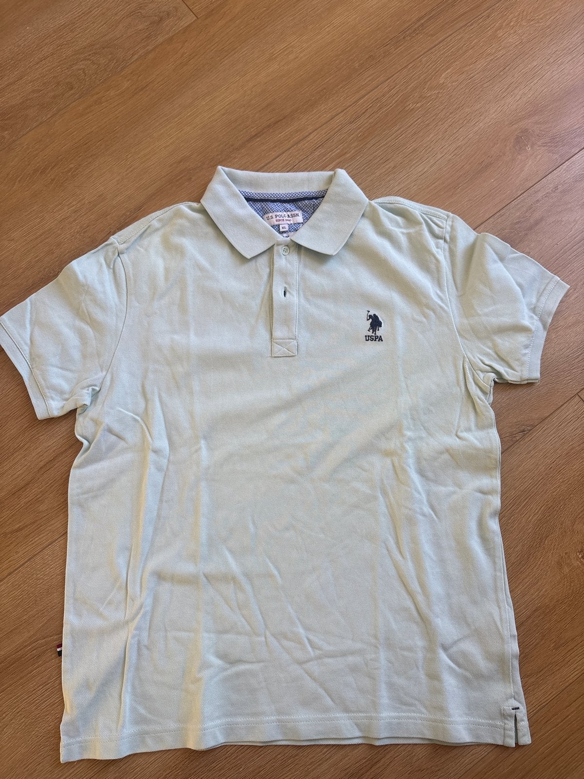 U.S. Polo Assn. Slim Fit Polo Shirt - Maat XL, Ophalen of Verzenden, Zo goed als nieuw, Maat 56/58 (XL), Groen