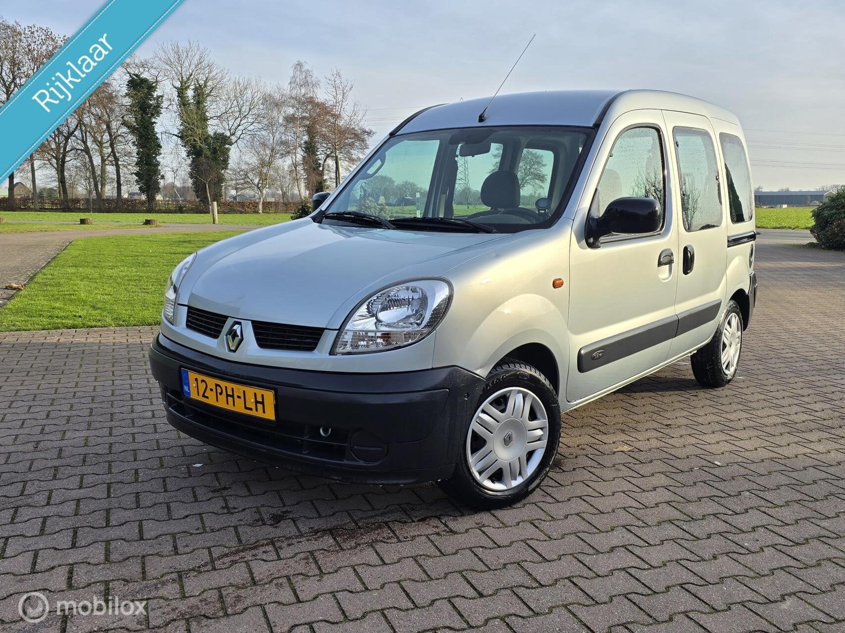 Renault Kangoo combi 1.2-16V Authentique/ROLSTOELAUTO, Auto's, Voorwielaandrijving, Stof, Bedrijf, Handgeschakeld