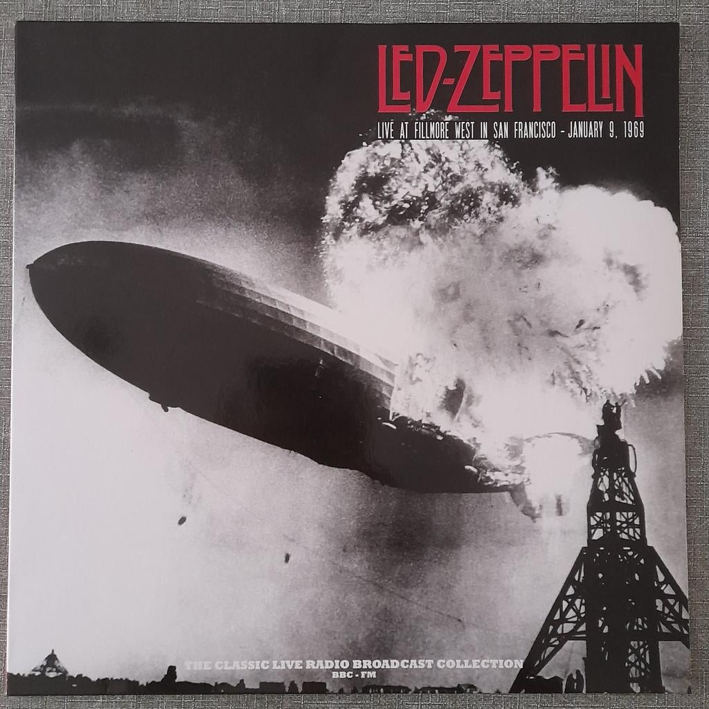 Led Zeppelin - Live at Fillmore West 1969 (Rood Vinyl), Cd's en Dvd's, Vinyl | Rock, Progressive, Limited edition, Ophalen of Verzenden