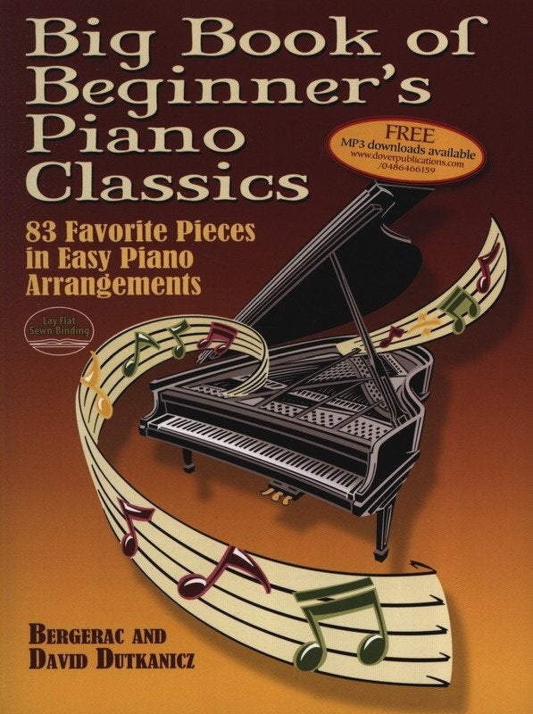 Big book of beginner's piano classics piano: 83 Pieces i, Muziek en Instrumenten, Bladmuziek, Klassiek, Ophalen of Verzenden, Zo goed als nieuw