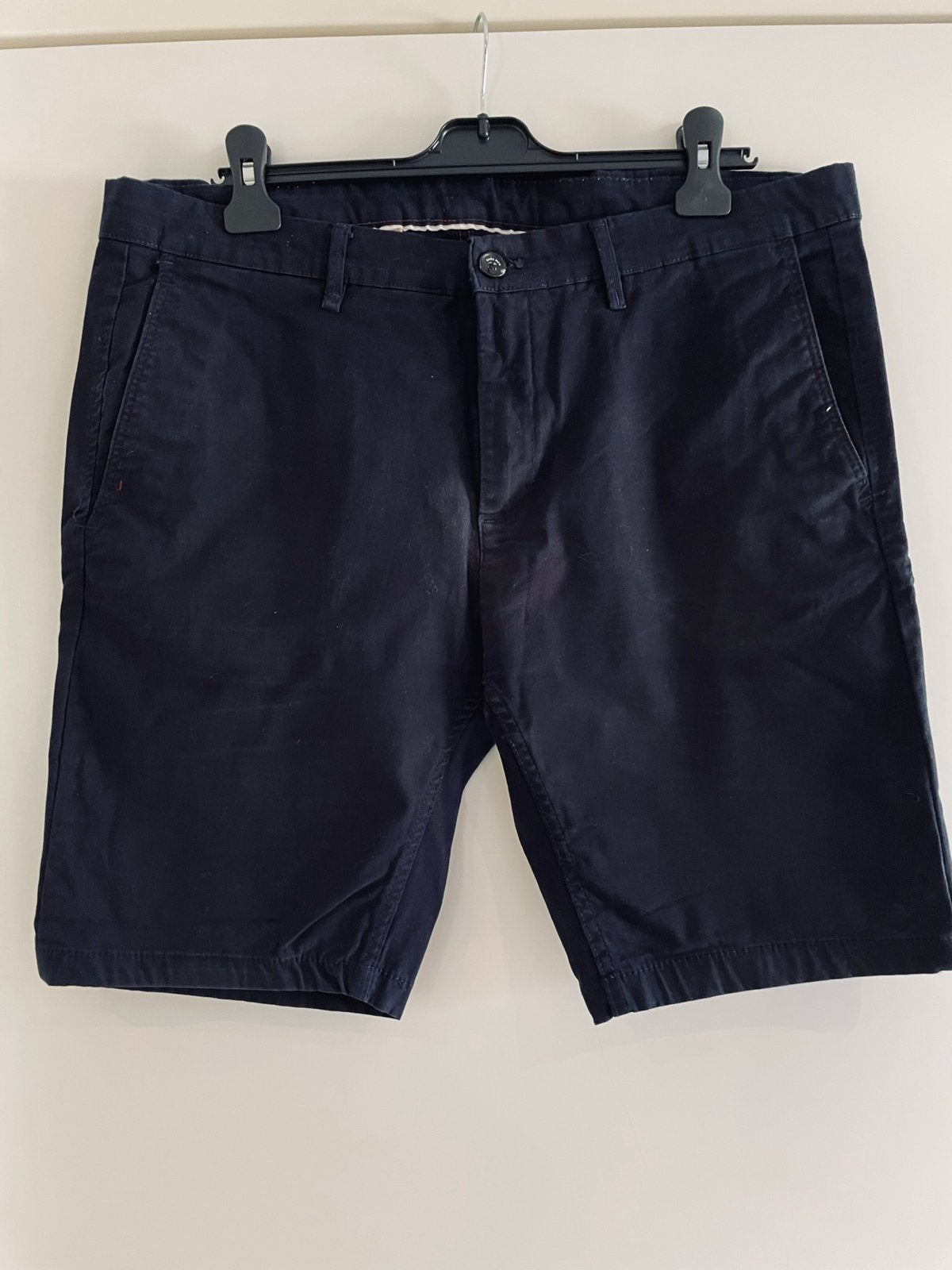 Zara man Bermuda broek maat 46, Ophalen of Verzenden, Zo goed als nieuw, Maat 56/58 (XL), Blauw