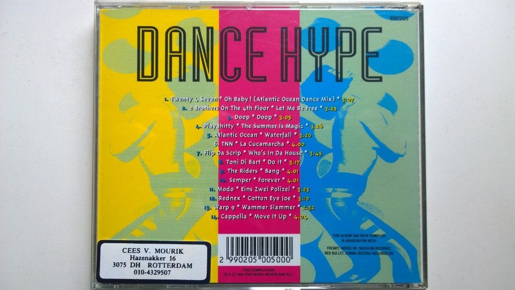 Dance Hype '95 Volume 1, Ophalen of Verzenden, Zo goed als nieuw, Dance en House, Album