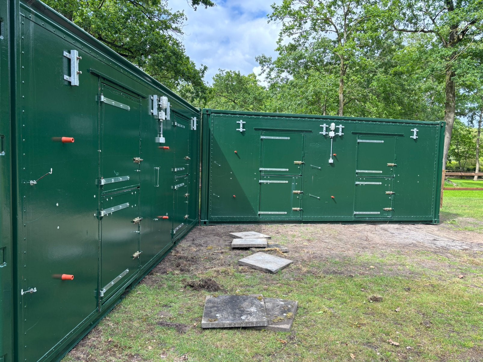 Stalcontainer, Dieren en Toebehoren, Stalling, 2 of 3 paarden of pony's