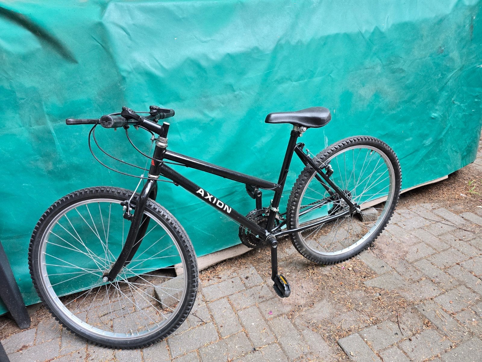 26 inch Axion Mountainbike - Zwart, Overige merken, Gebruikt, Velgrem, Ophalen of Verzenden