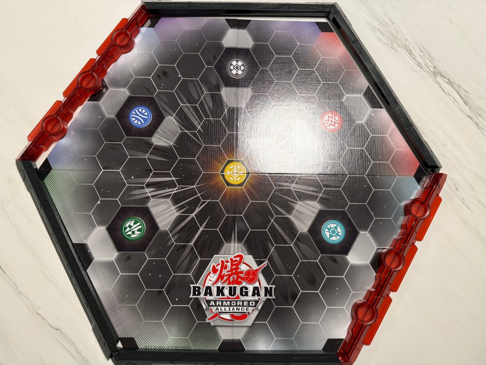 Bakugan Armored Alliance Battle Arena en figuren, Ophalen of Verzenden, Gebruikt