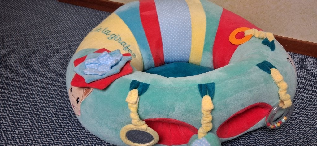 Sofie de giraf baby zitje in hele mooie staat, Ophalen of Verzenden, Zo goed als nieuw, Overige typen