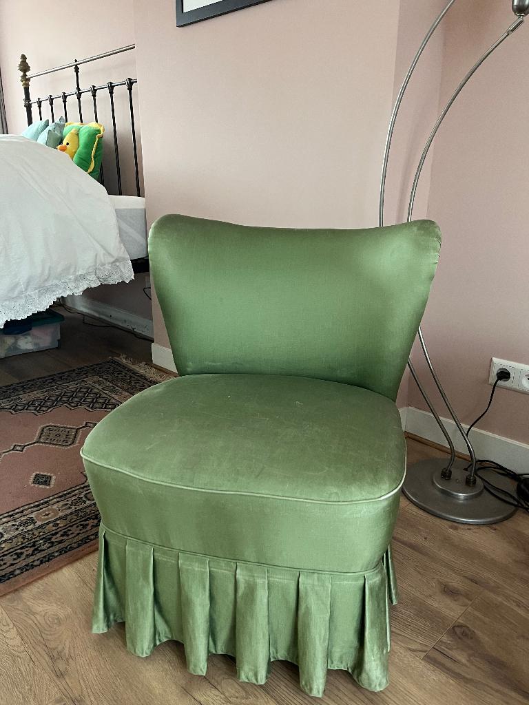 Cocktailstoel jaren 50, Huis en Inrichting, Fauteuils, Ophalen, Minder dan 50 cm, Gebruikt, 75 tot 100 cm
