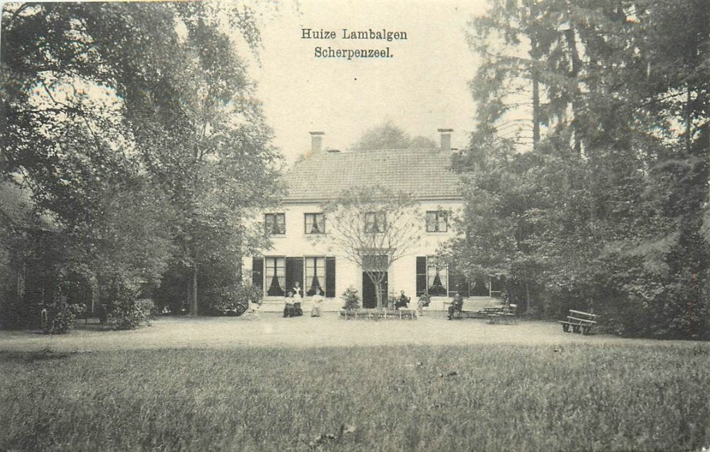 701-253-013 Scherpenzeel Huize Lambalgen, Verzenden, Voor 1920, Gelderland