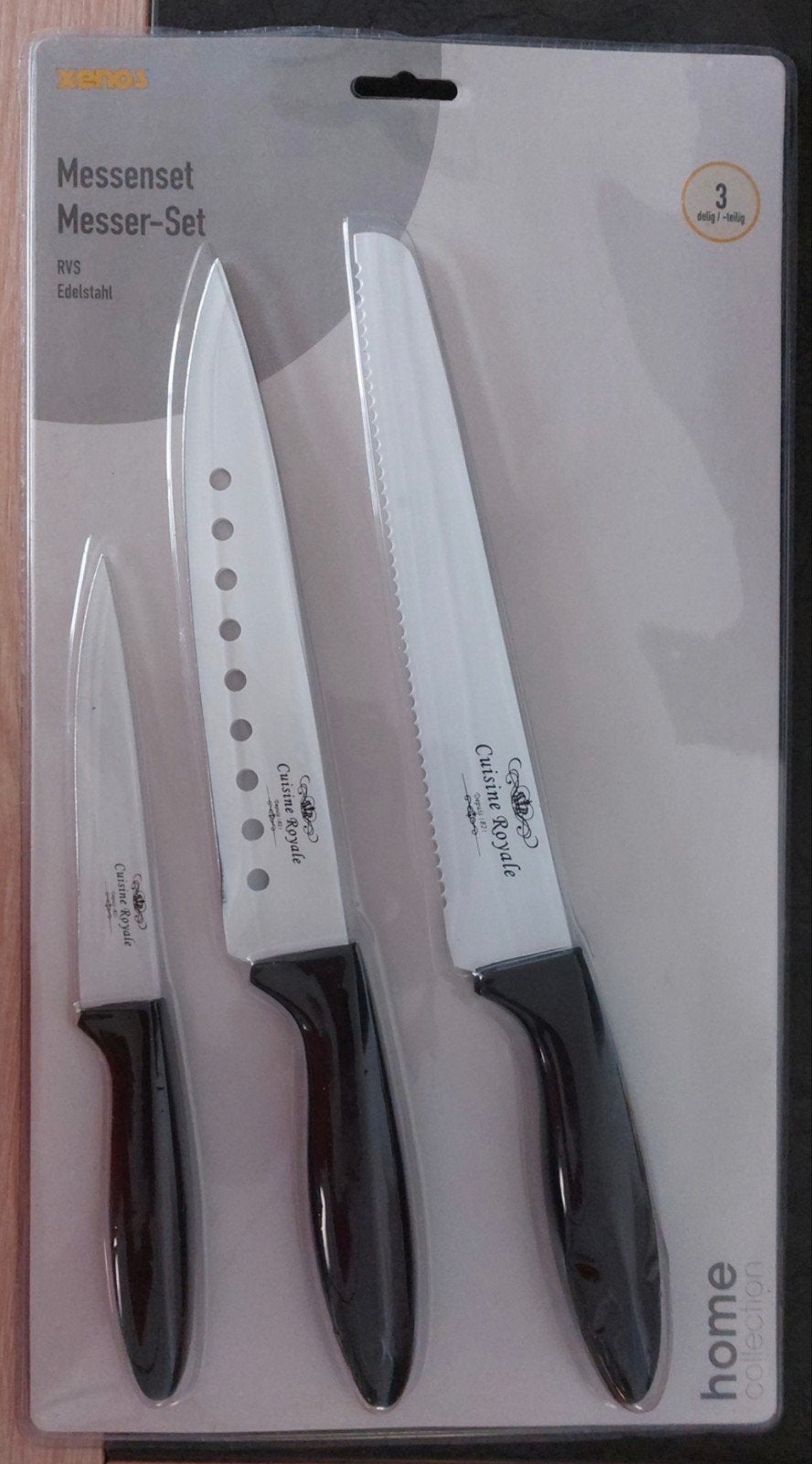 Messenset
Messer-Set
RVS
Edelstaht voor €10, Ophalen of Verzenden, Rvs of Chroom
