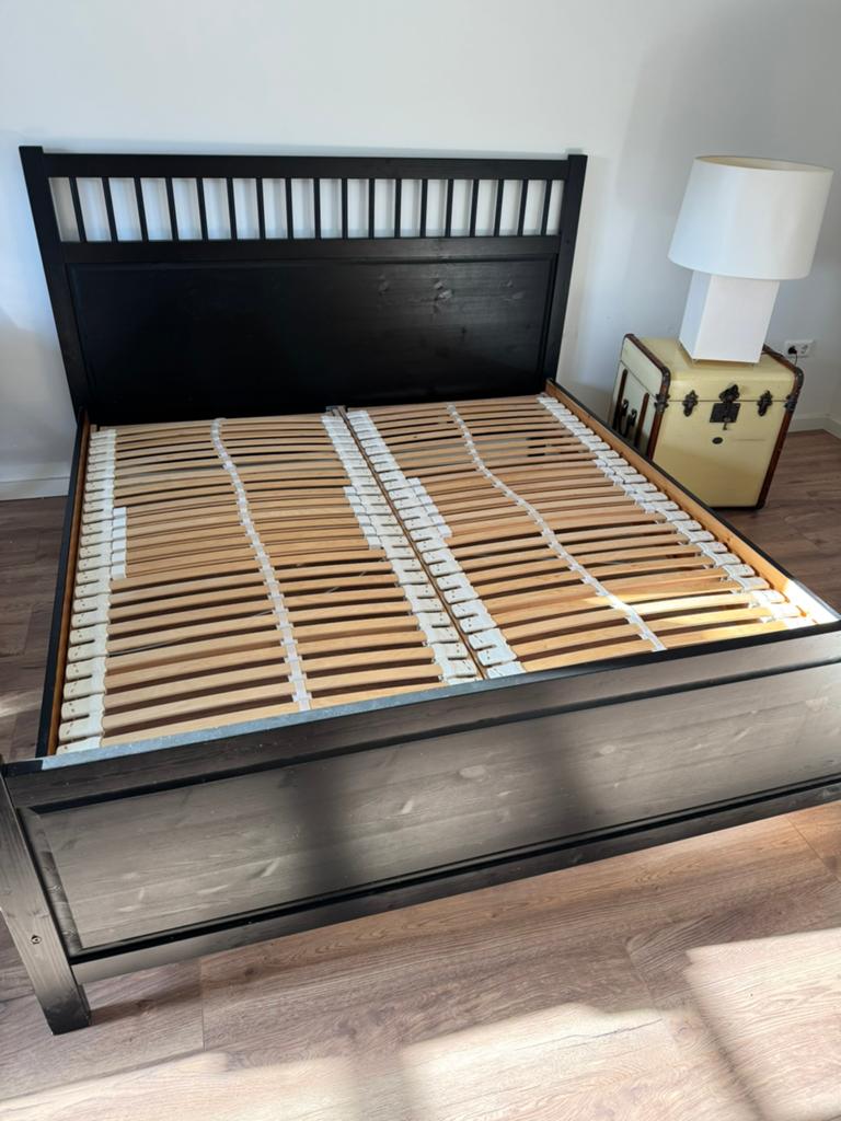 Hemnes tweepersoonsbed 180x200, Ophalen, Tweepersoons, 180 cm, 200 cm