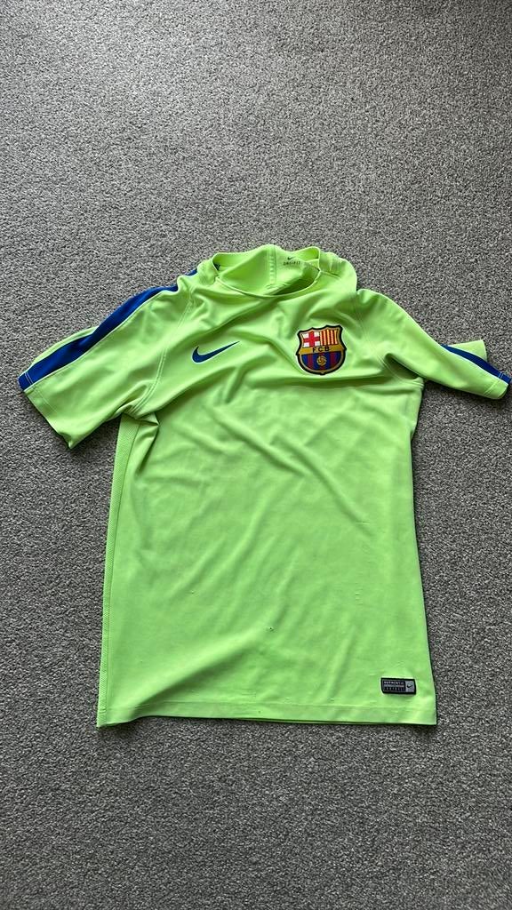 Barcelona trainingshirt, Ophalen of Verzenden, Gebruikt, Shirt