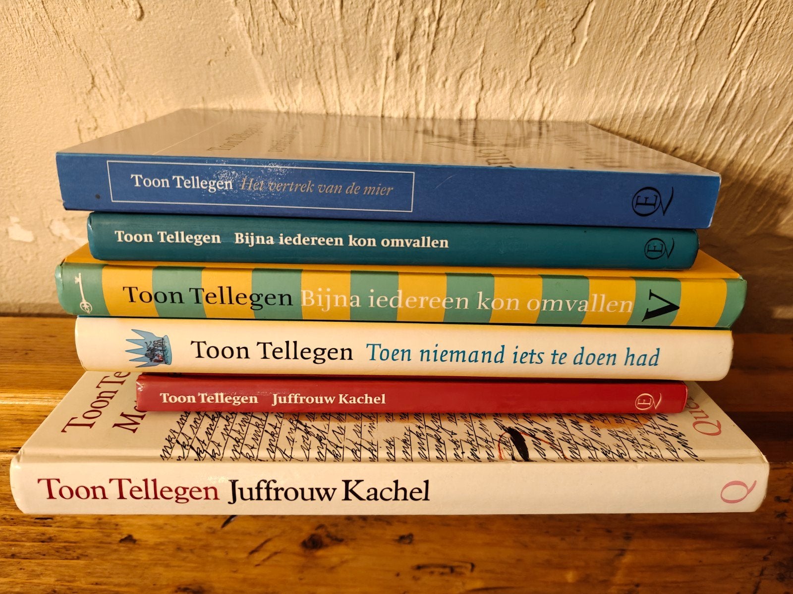 6 Boeken van Toon Tellegen., Boeken, Overige Boeken, Ophalen of Verzenden, Zo goed als nieuw