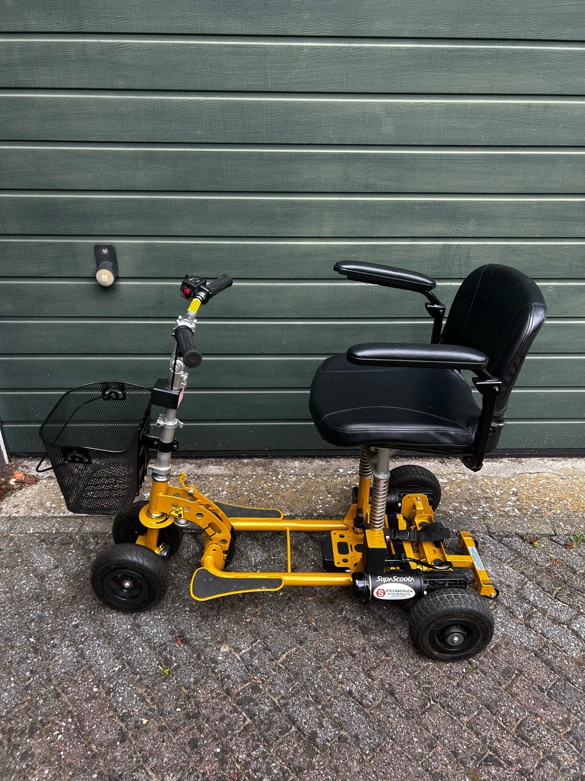 Scootmobiel, SupaScoota opvouwbaar, Ophalen, Zo goed als nieuw, Elektrische rolstoel