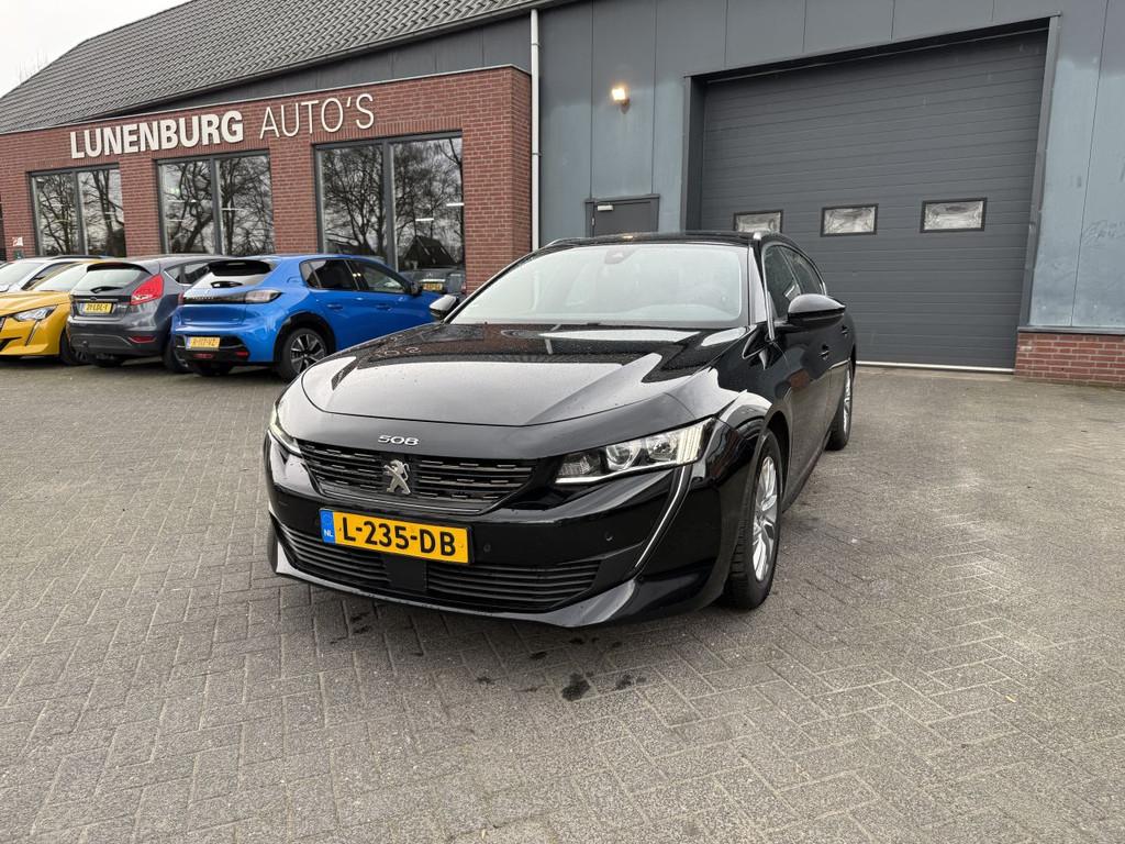 Peugeot 508 1.2 PureTech AUTOMAAT Blue Lease Active, Automaat, Euro 6, Zwart, Stationwagon