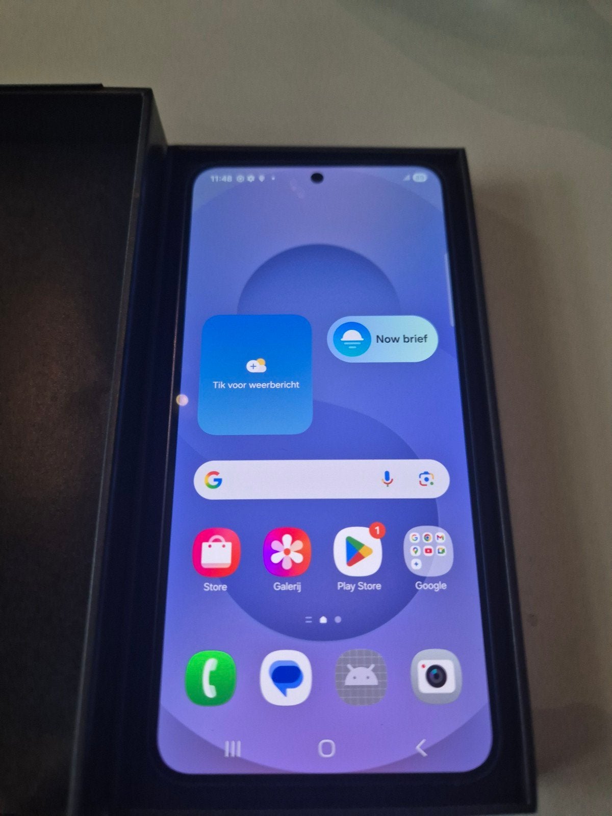 Samsung Galaxy S25 128GB - Navy Blue, Telecommunicatie, Mobiele telefoons | Samsung, Ophalen, Gebruikt, Overige modellen, Blauw