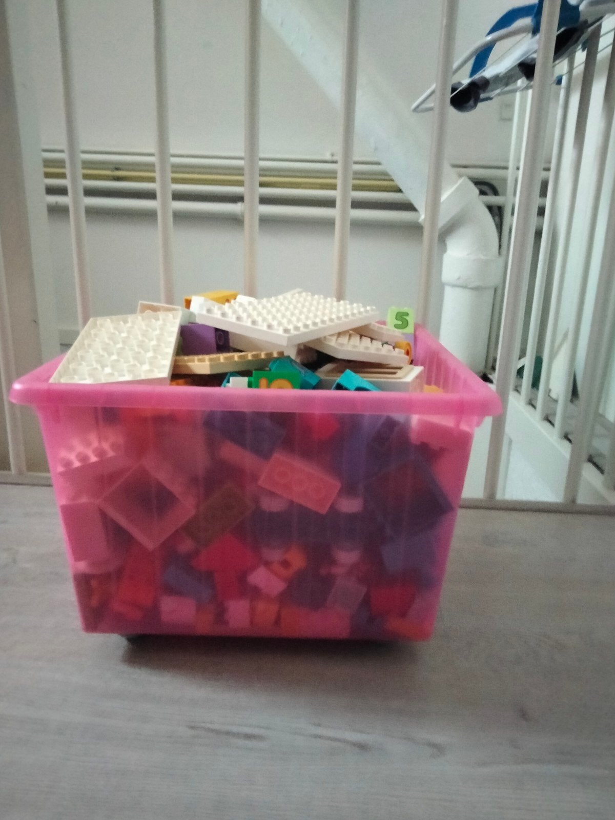Bak voor duplo, Kinderen en Baby's, Speelgoed | Duplo en Lego, Ophalen of Verzenden, Zo goed als nieuw, Duplo