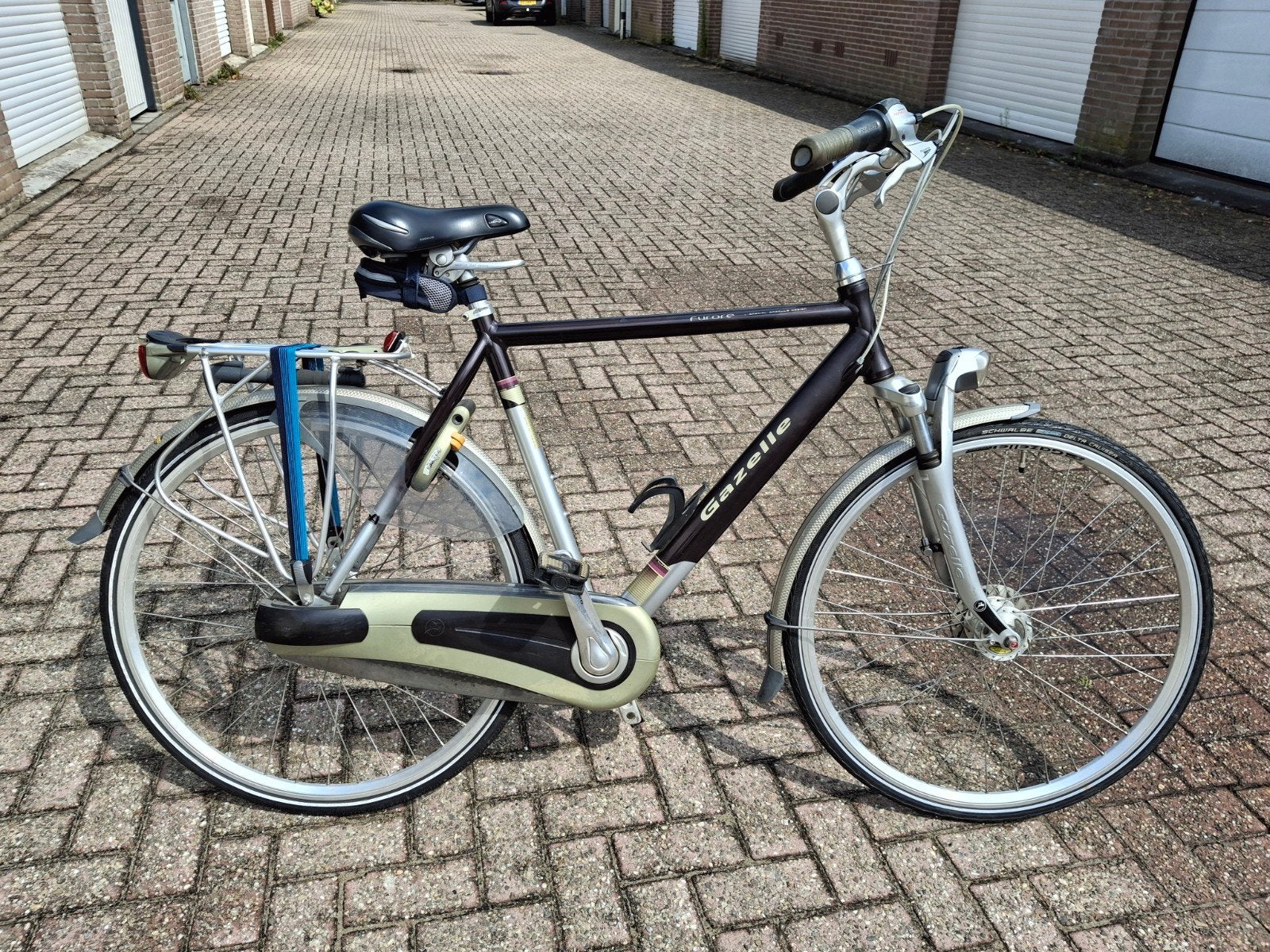 Gazelle Furore herenfiets, Ophalen, Gebruikt, Versnellingen, 57 tot 61 cm