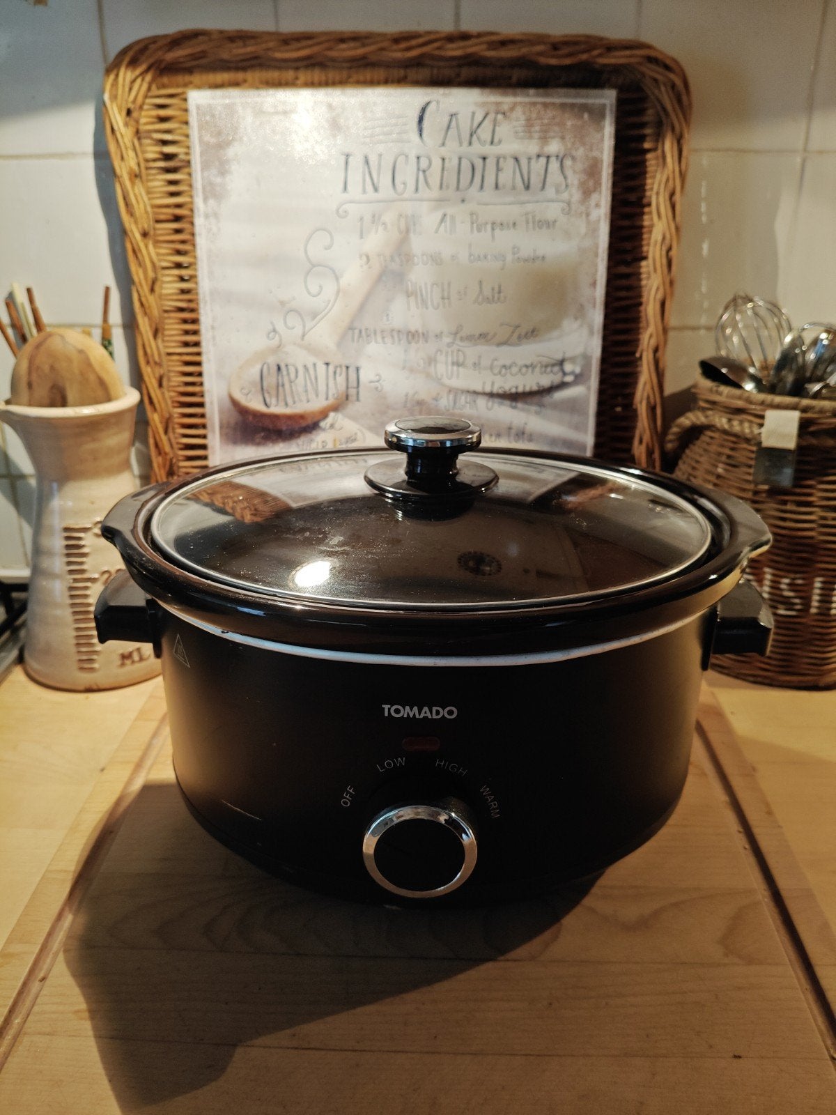 Tomado Slowcooker TSC7535B , zgan, Ophalen, Zo goed als nieuw