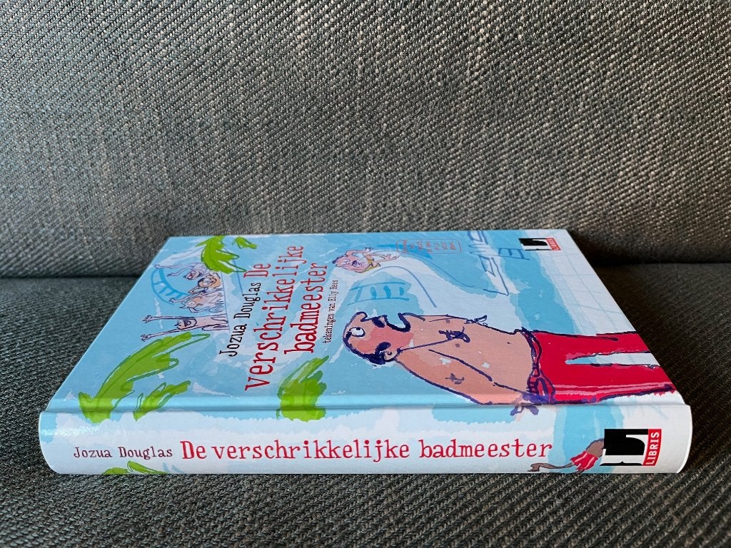 Jozua Douglas - De verschrikkelijke badmeester. (Hardcover), Ophalen of Verzenden, Zo goed als nieuw, Jozua Douglas