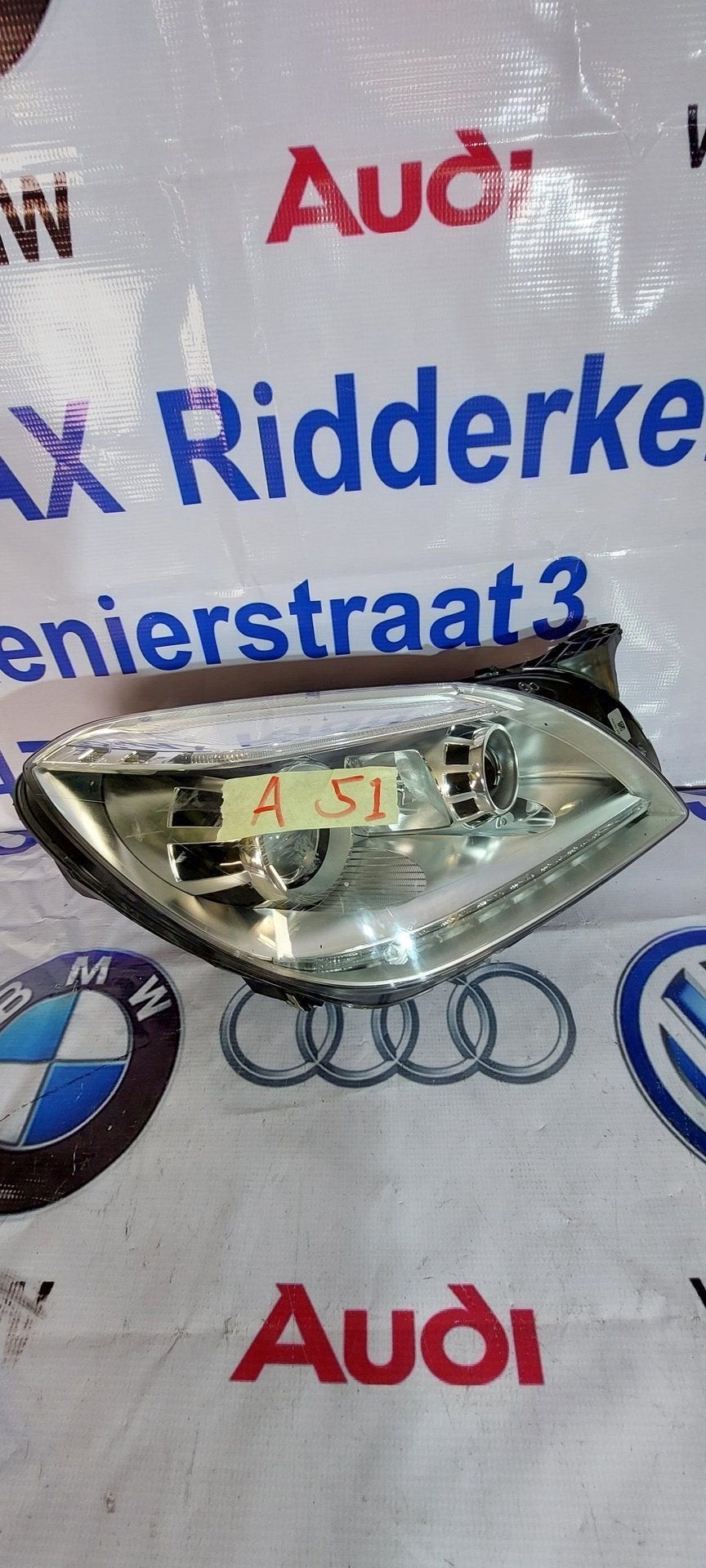 Koplamp Mercedes SLK W172 2013 A1728201459 Origineel Rechts, Auto-onderdelen, Gebruikt, -, Ophalen of Verzenden, -